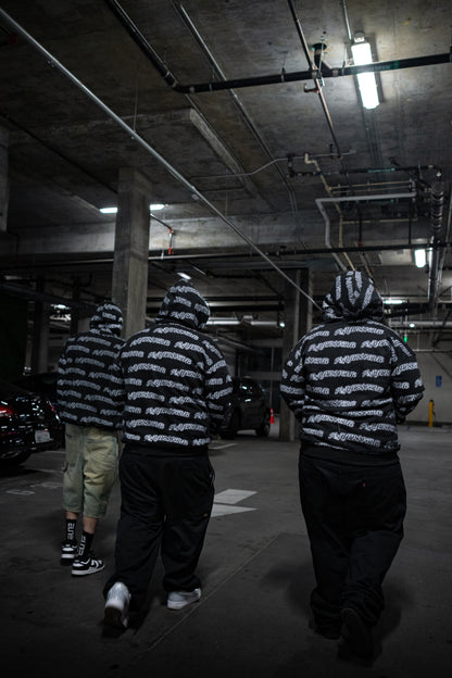 PLAYER$KLUB BLACK ZIP UP