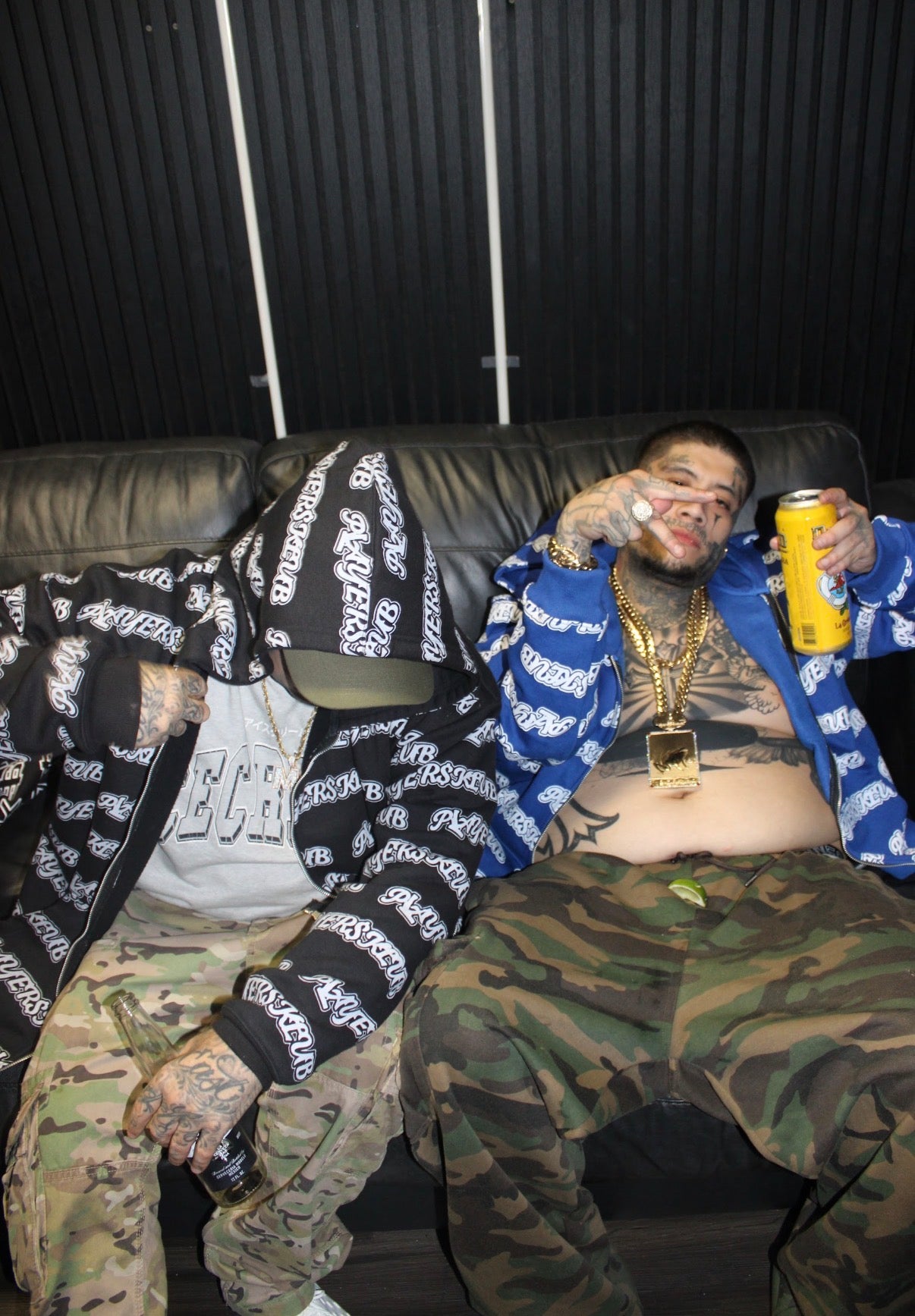 PLAYER$KLUB BLUE ZIP UP