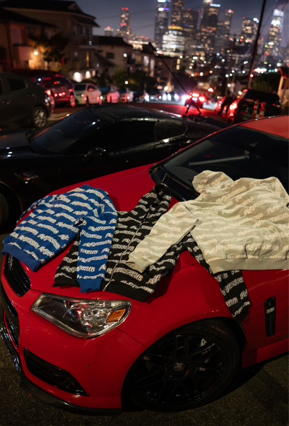 PLAYER$KLUB GREY ZIP UP